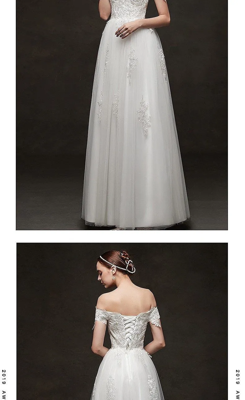 Beautiful Boho Wedding Dress Gown