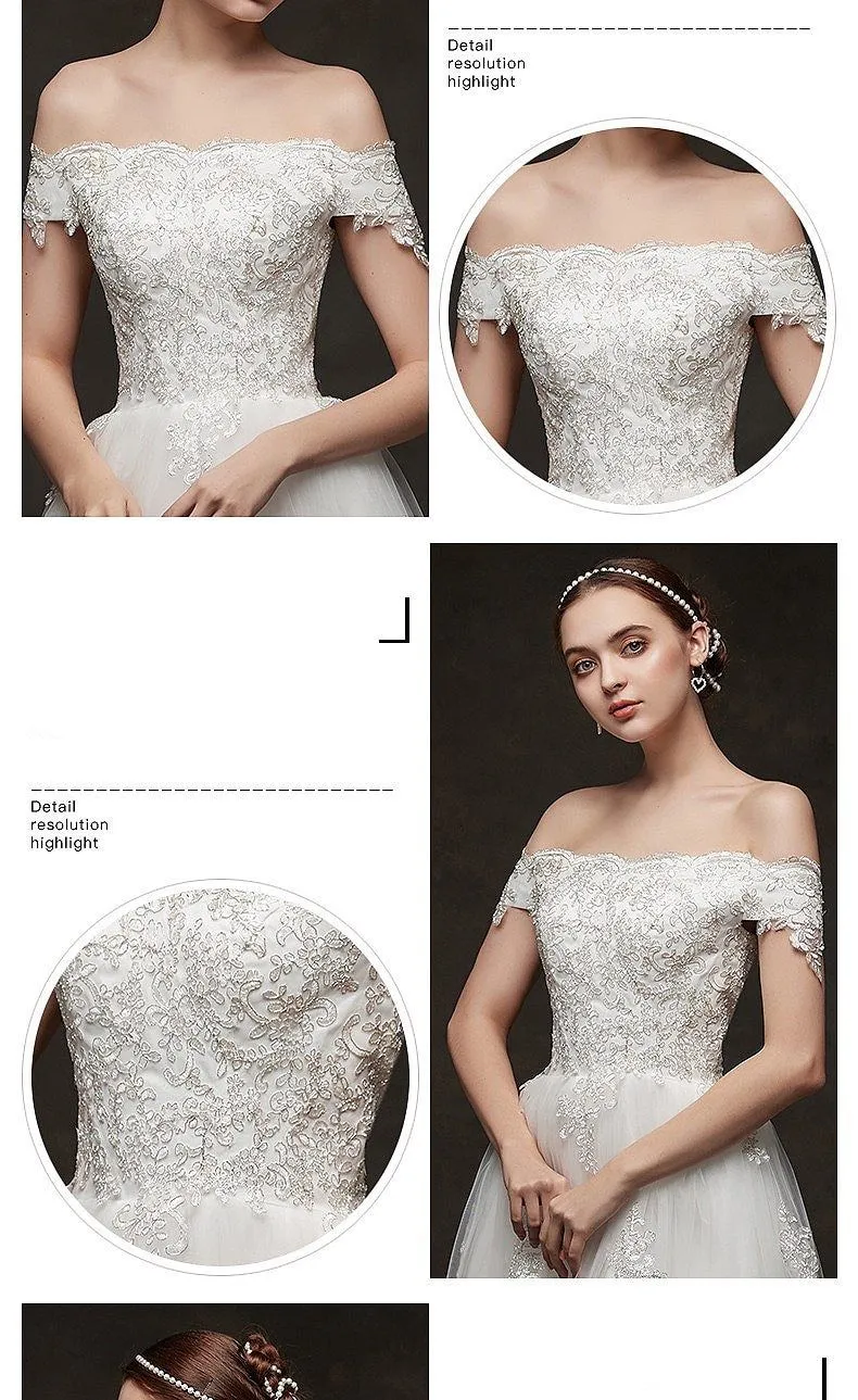 Beautiful Boho Wedding Dress Gown