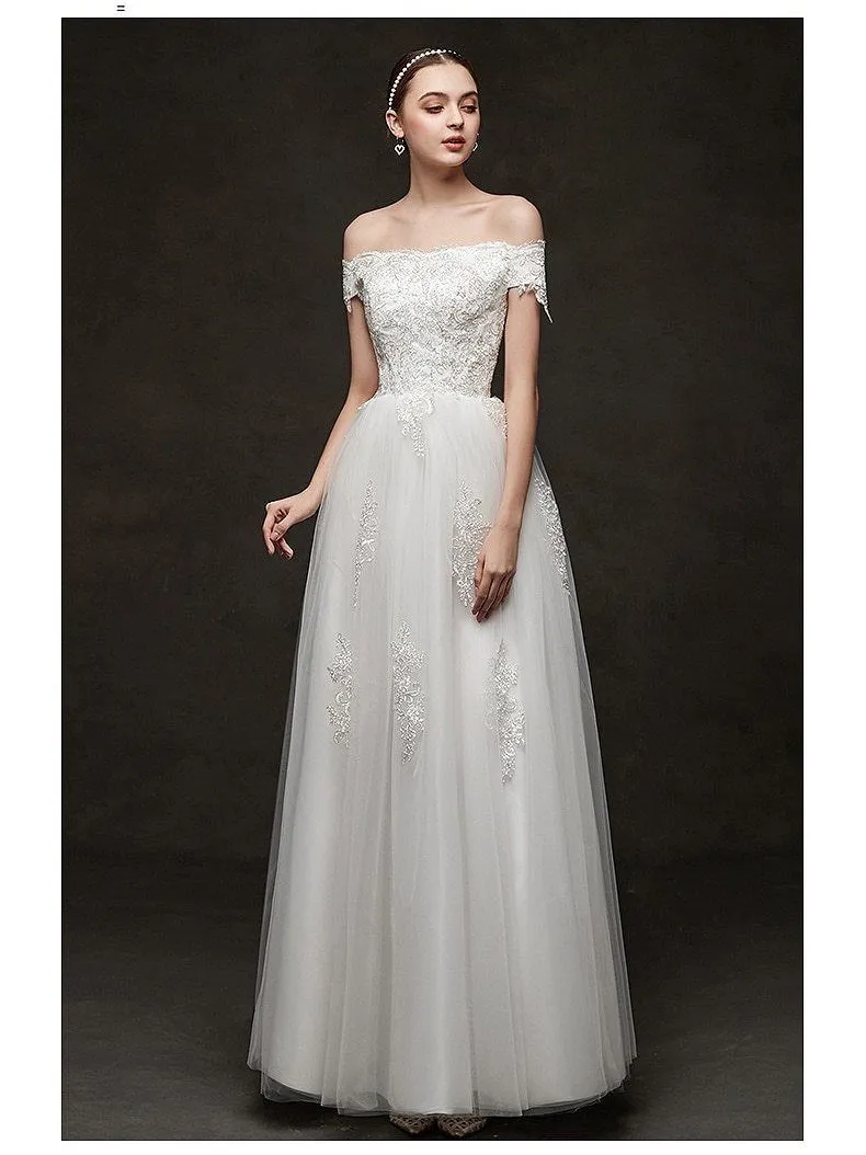 Beautiful Boho Wedding Dress Gown