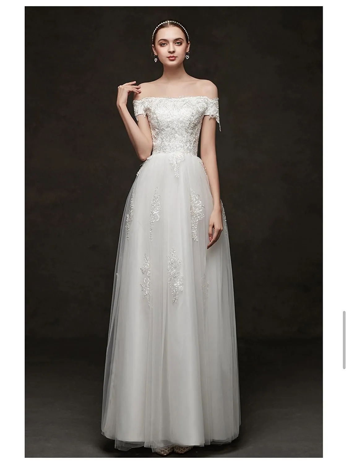 Beautiful Boho Wedding Dress Gown