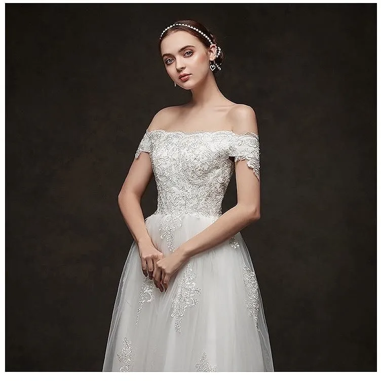 Beautiful Boho Wedding Dress Gown