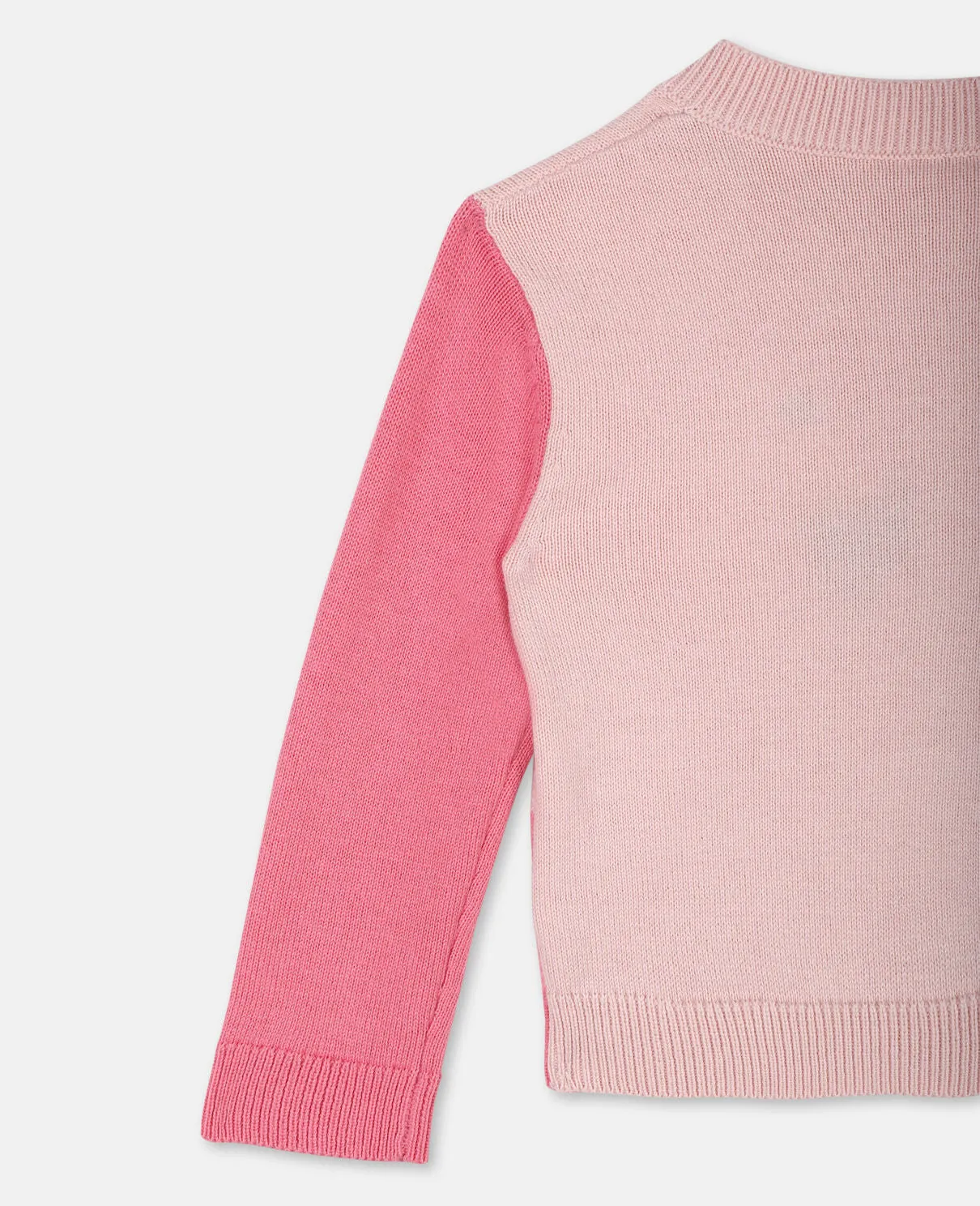 Cardigan W/Intarsia Flamingo