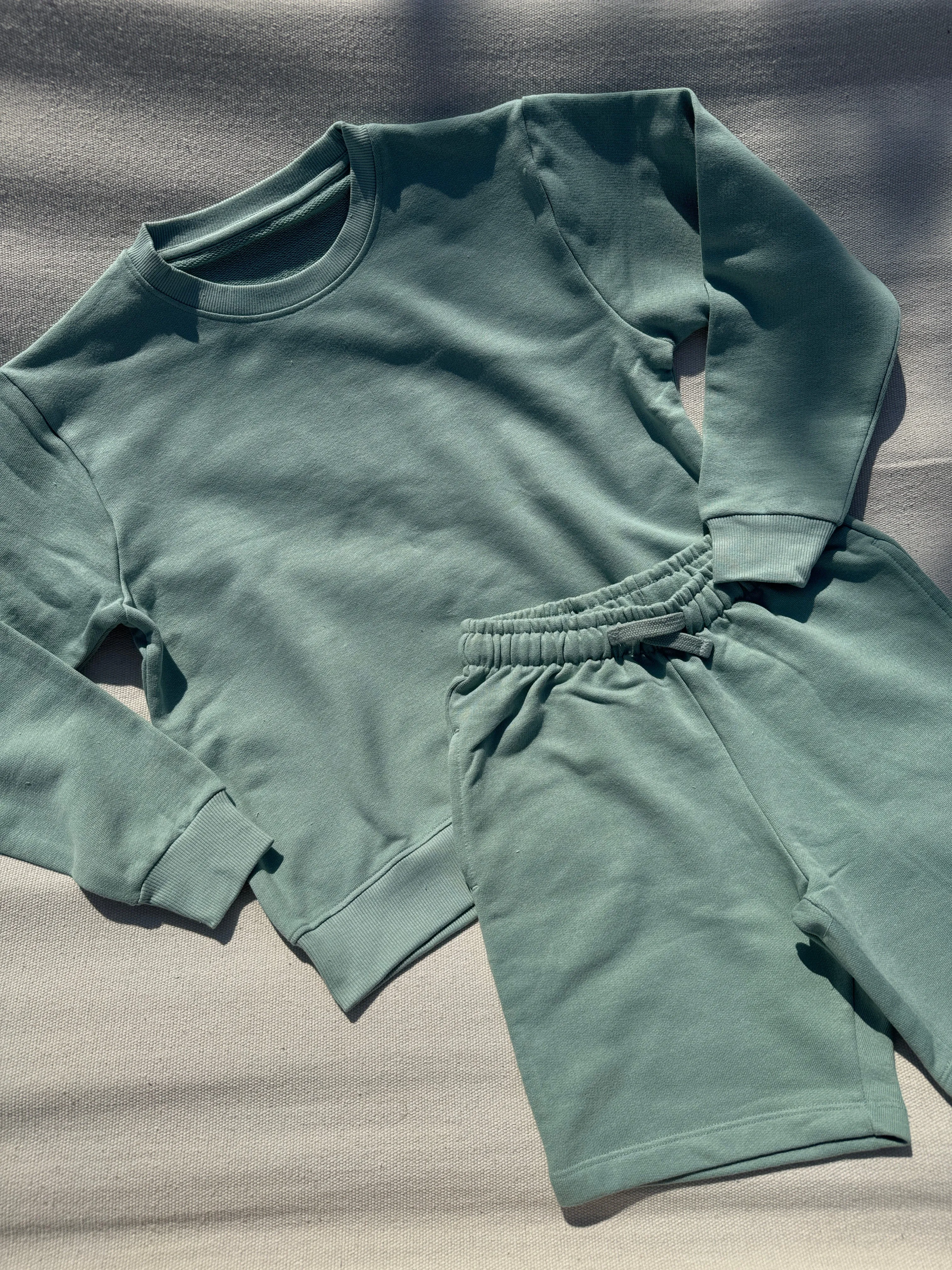 Custom British Summer Sweater & Shorts set