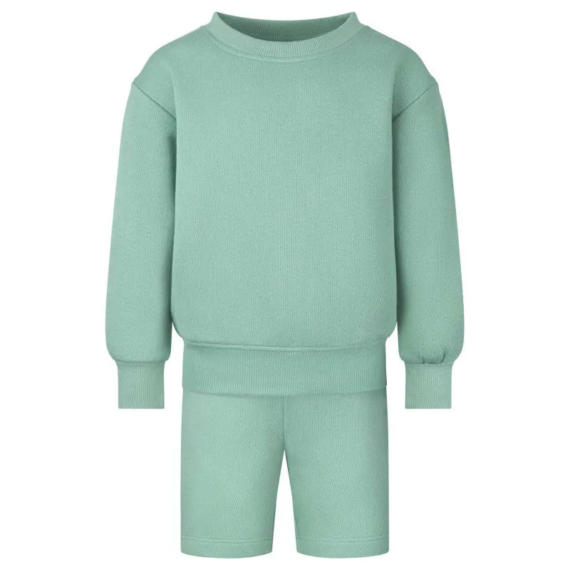 Custom British Summer Sweater & Shorts set