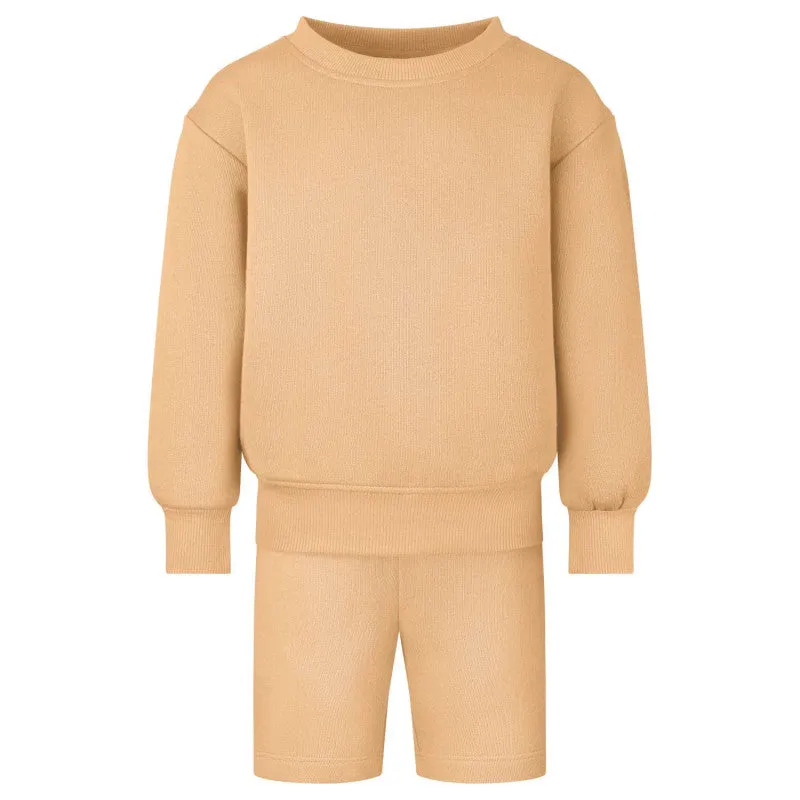 Custom British Summer Sweater & Shorts set