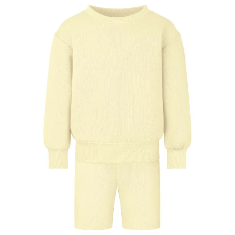 Custom British Summer Sweater & Shorts set