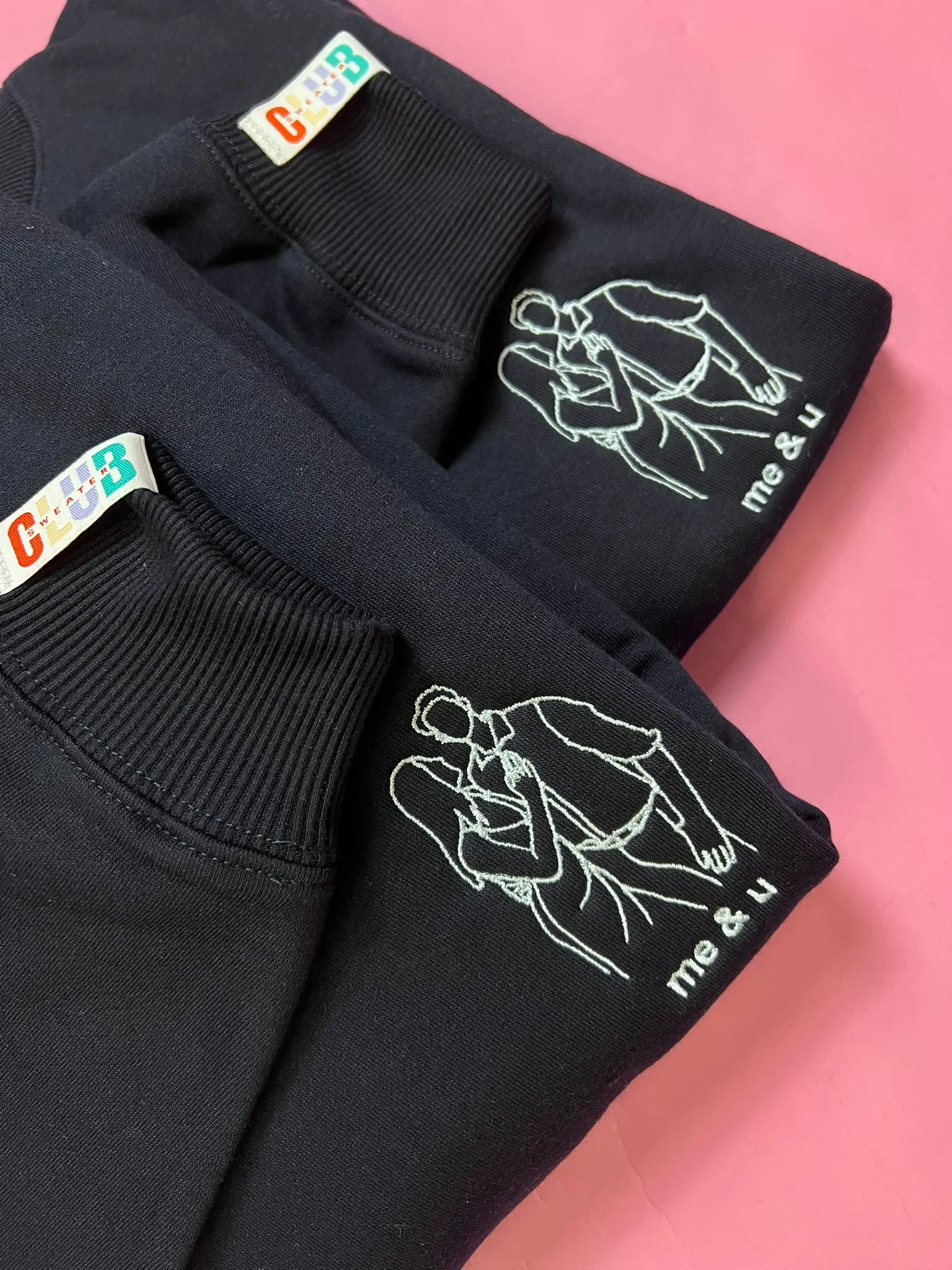 Custom Line Drawing OVERSIZED Custom Sweaters.