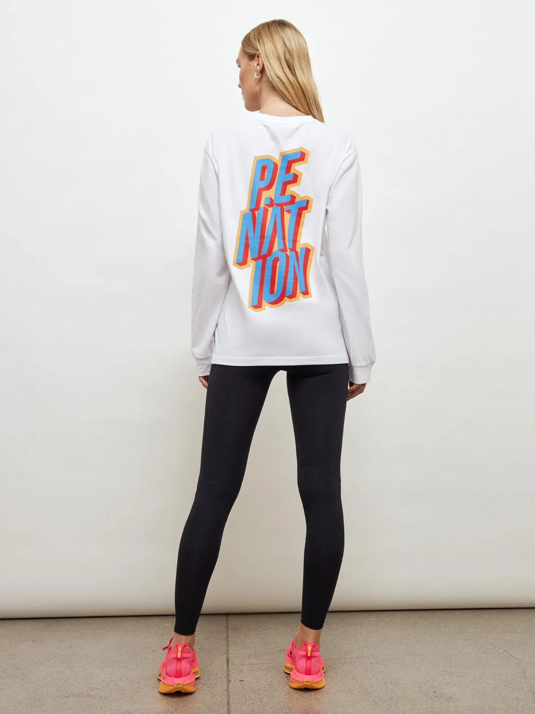 Daze Long Sleeve Tee - Optic White