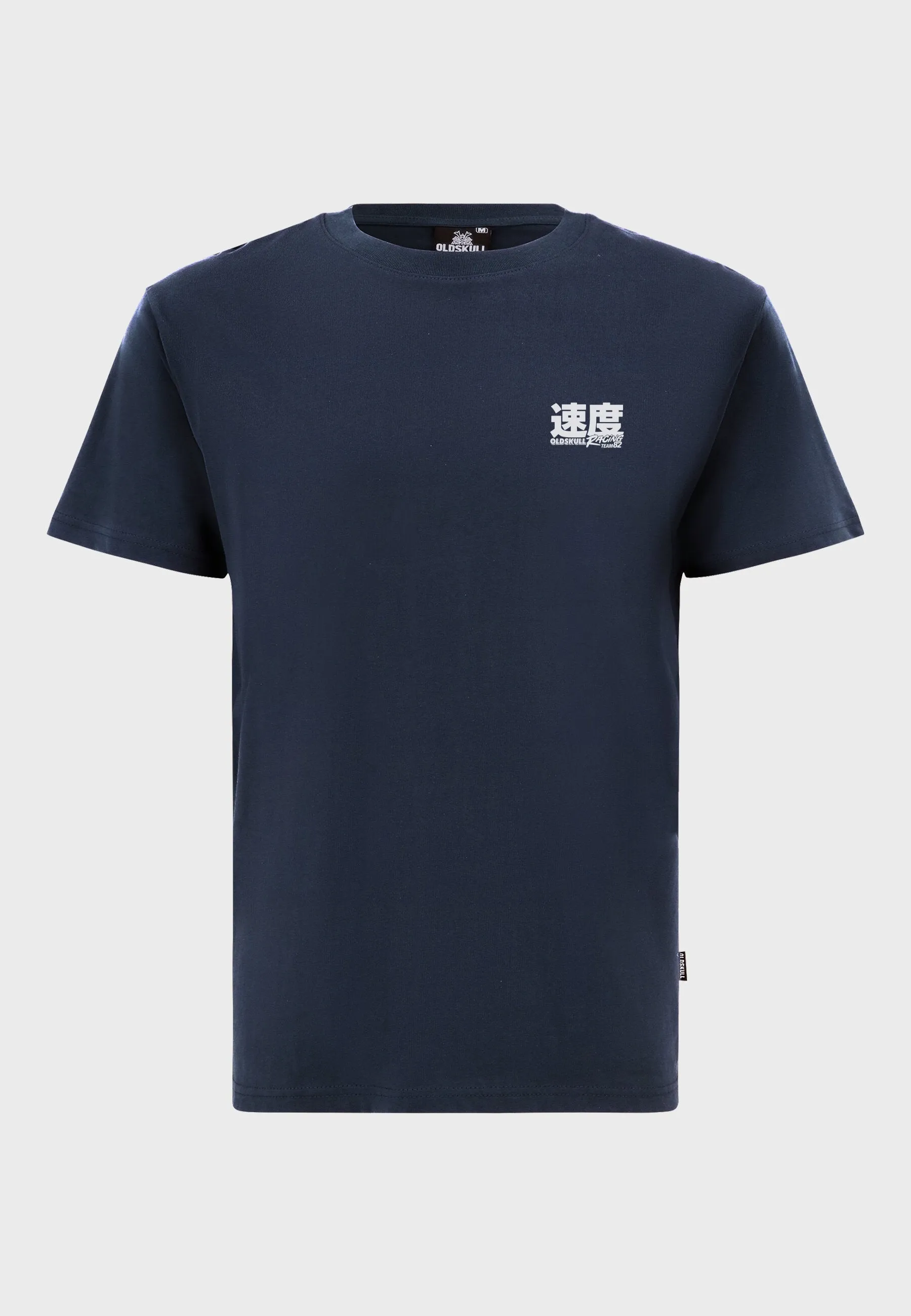 Flashback Racer Backprint T-Shirt Navy Blue