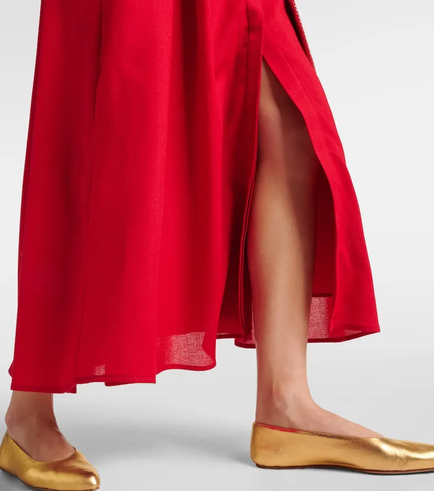 Gabriela Hearst Andy virgin wool shirt dress