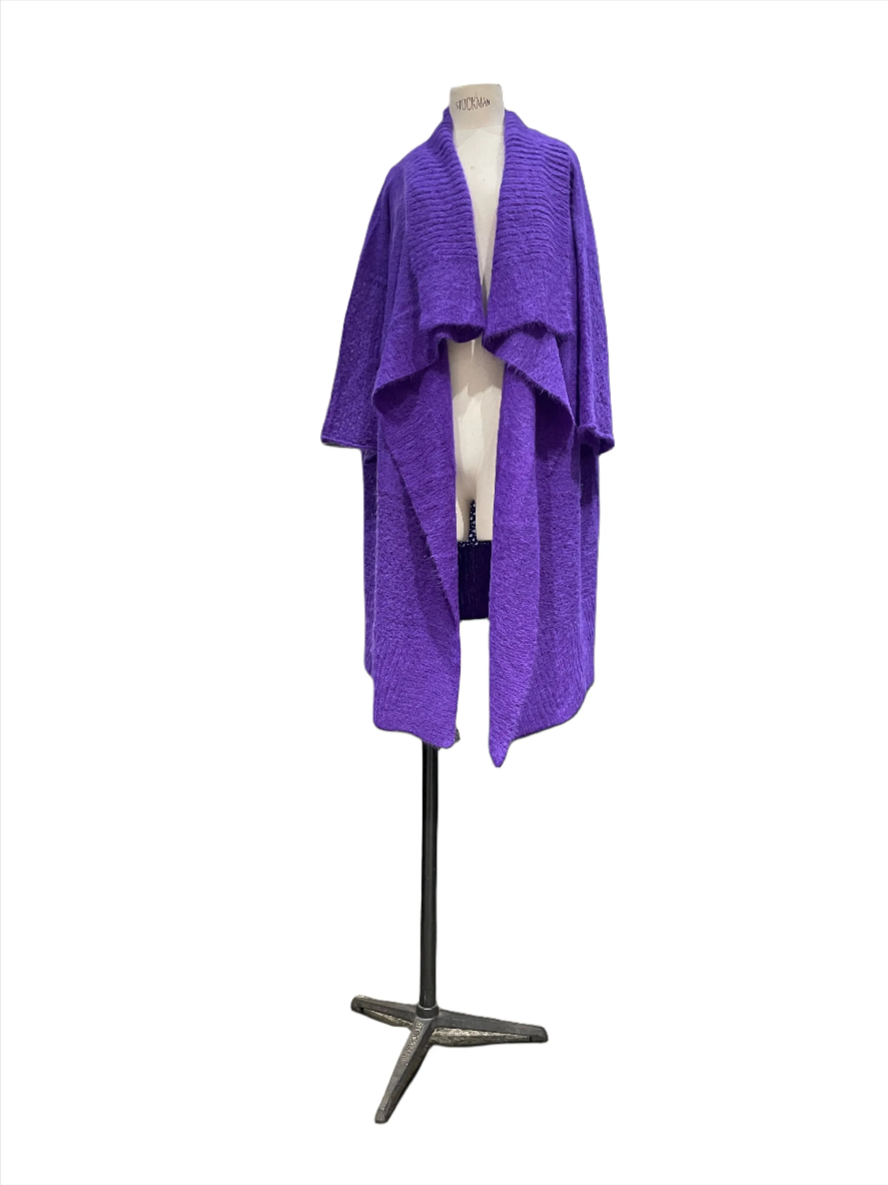 Light weight cardigan (Alpaca) Lilac