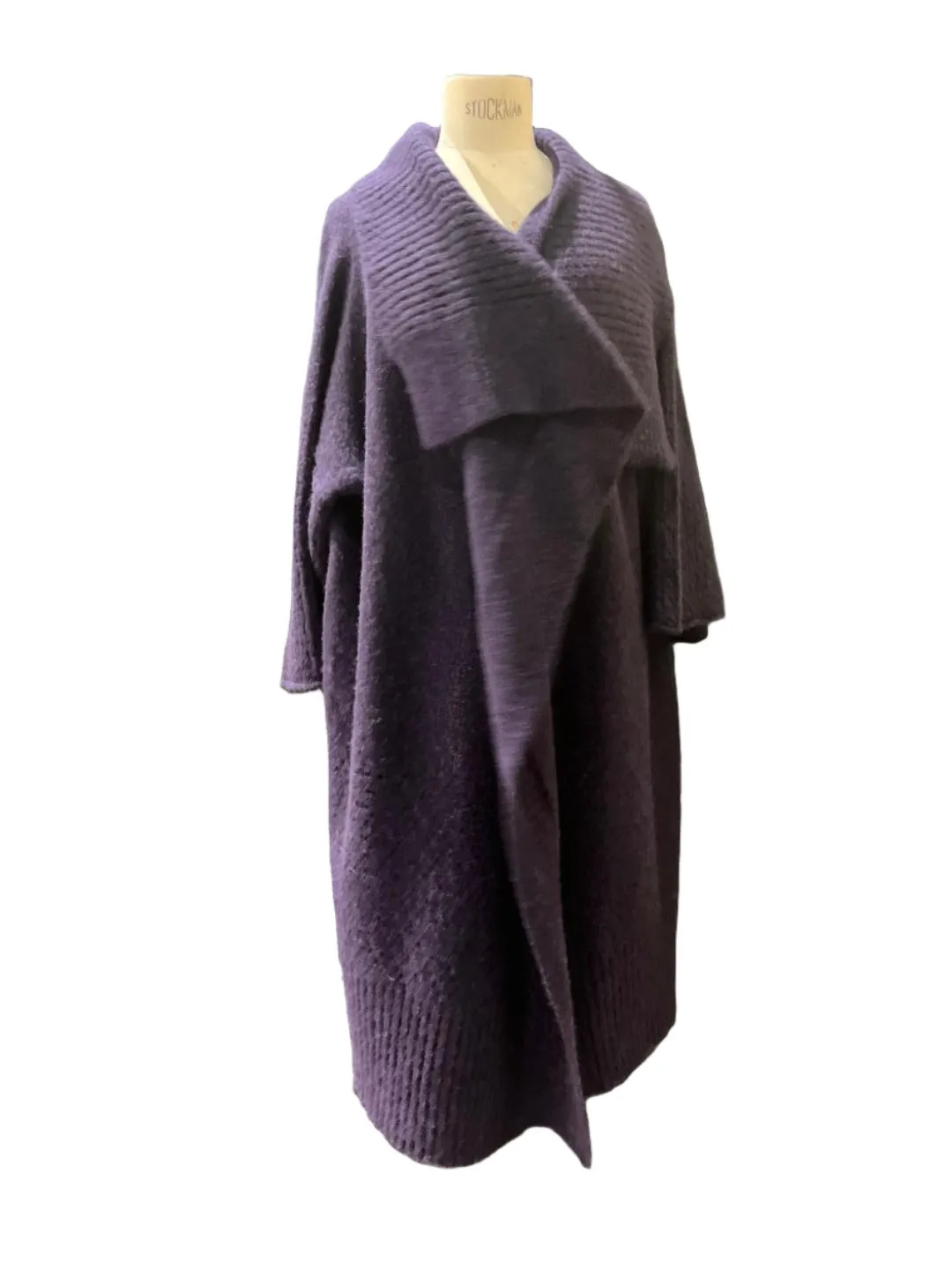 Light weight cardigan (Alpaca) Lilac