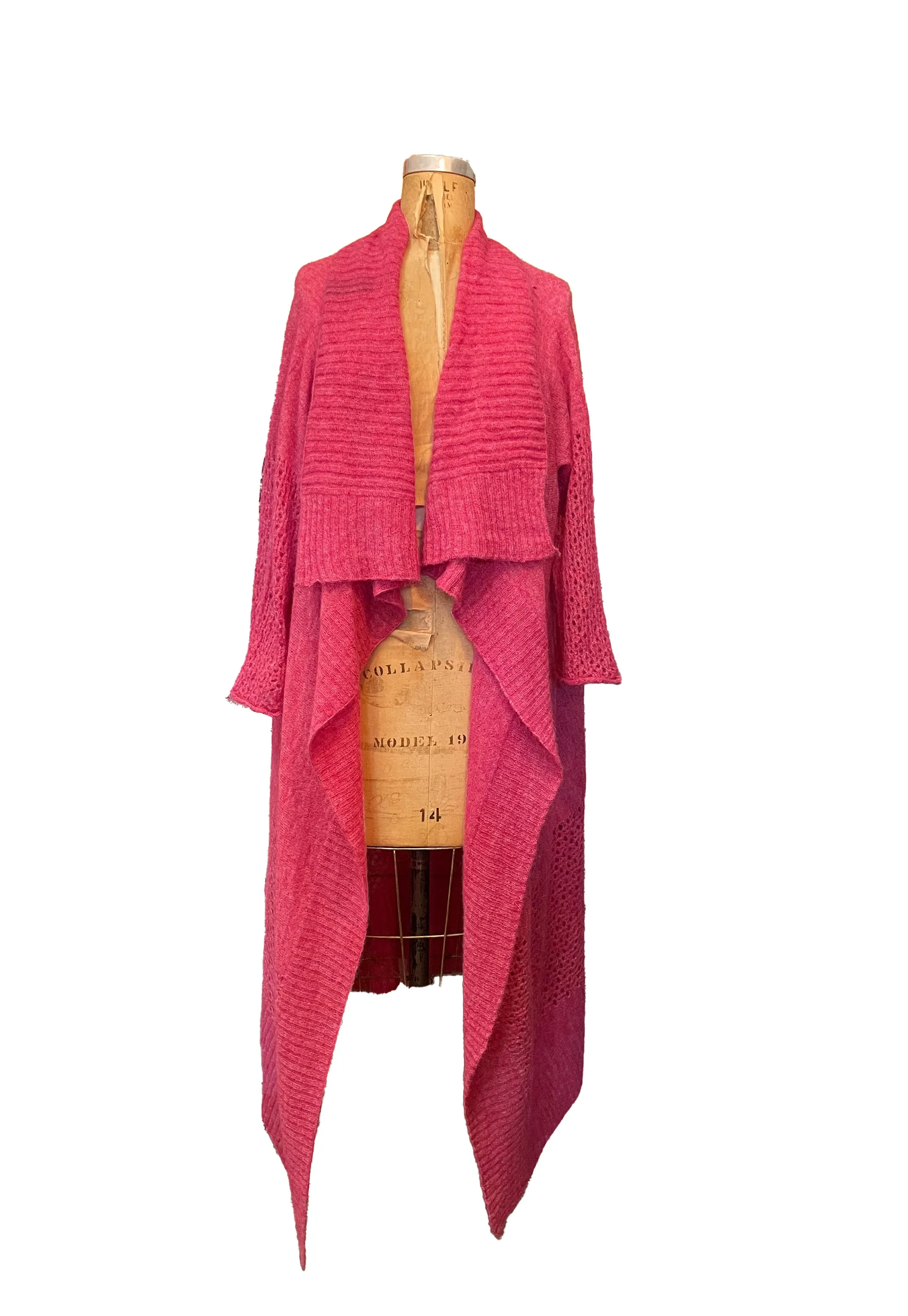 Light weight cardigan (Alpaca) Lilac