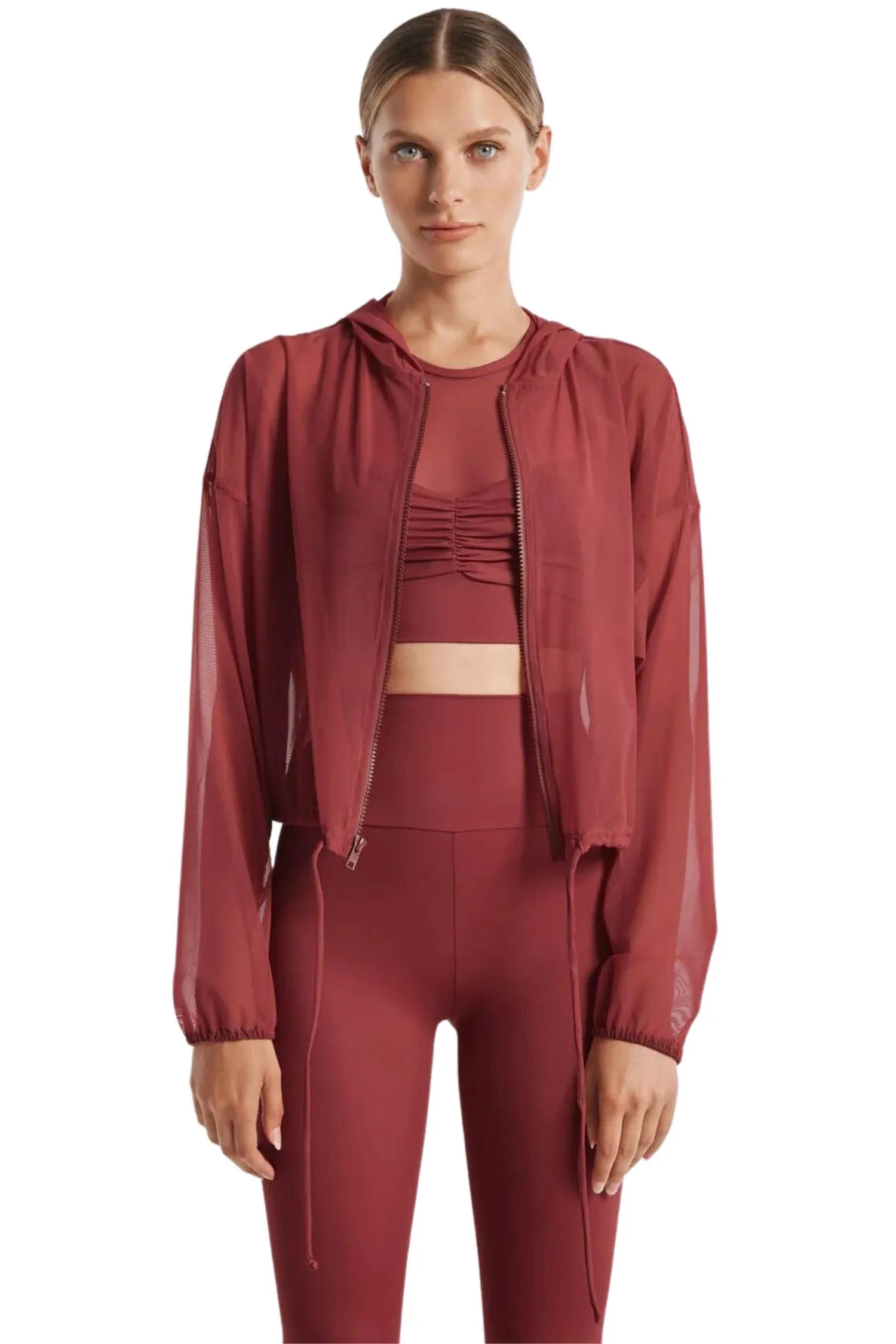 Mesh Hoodie