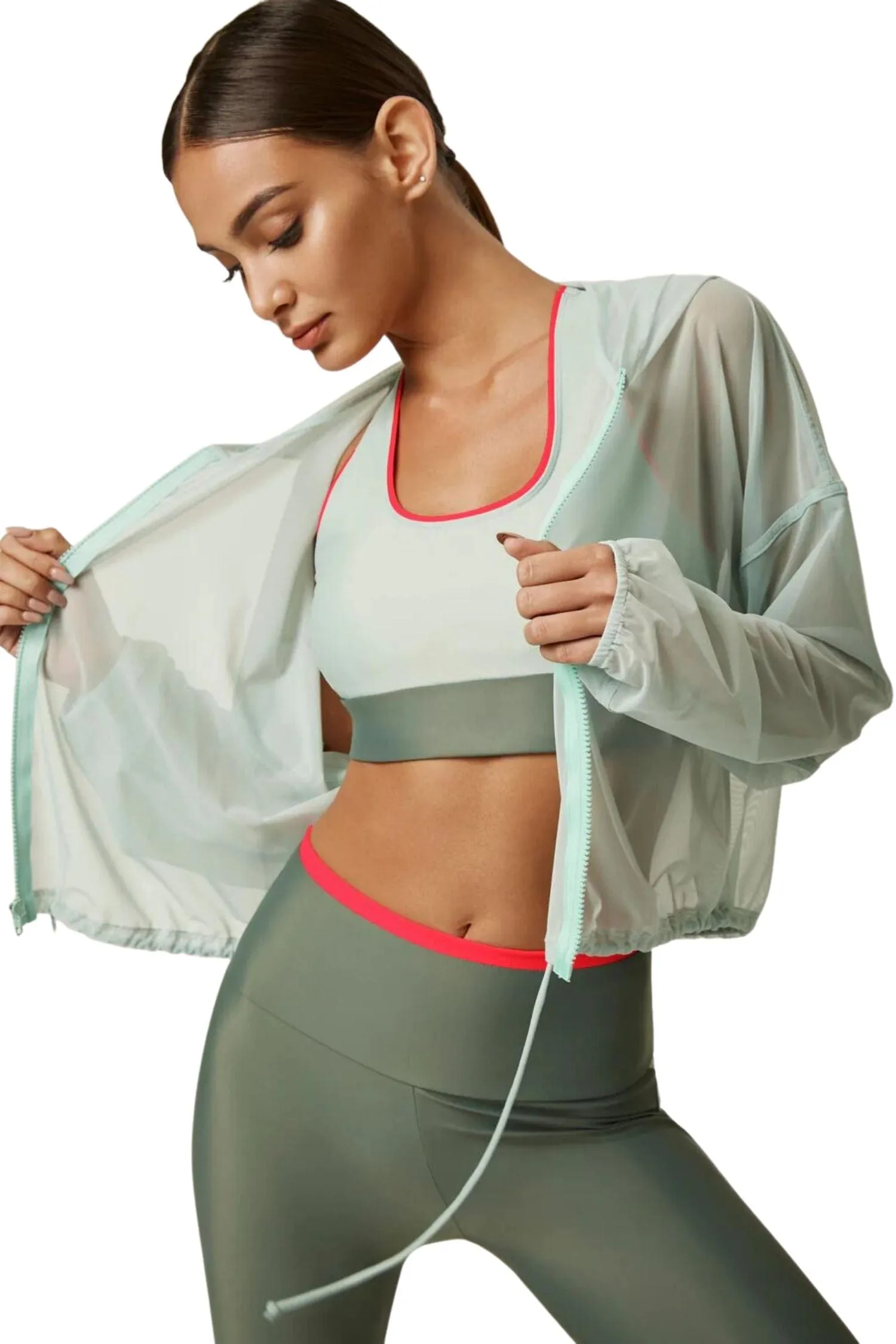 Mesh Hoodie
