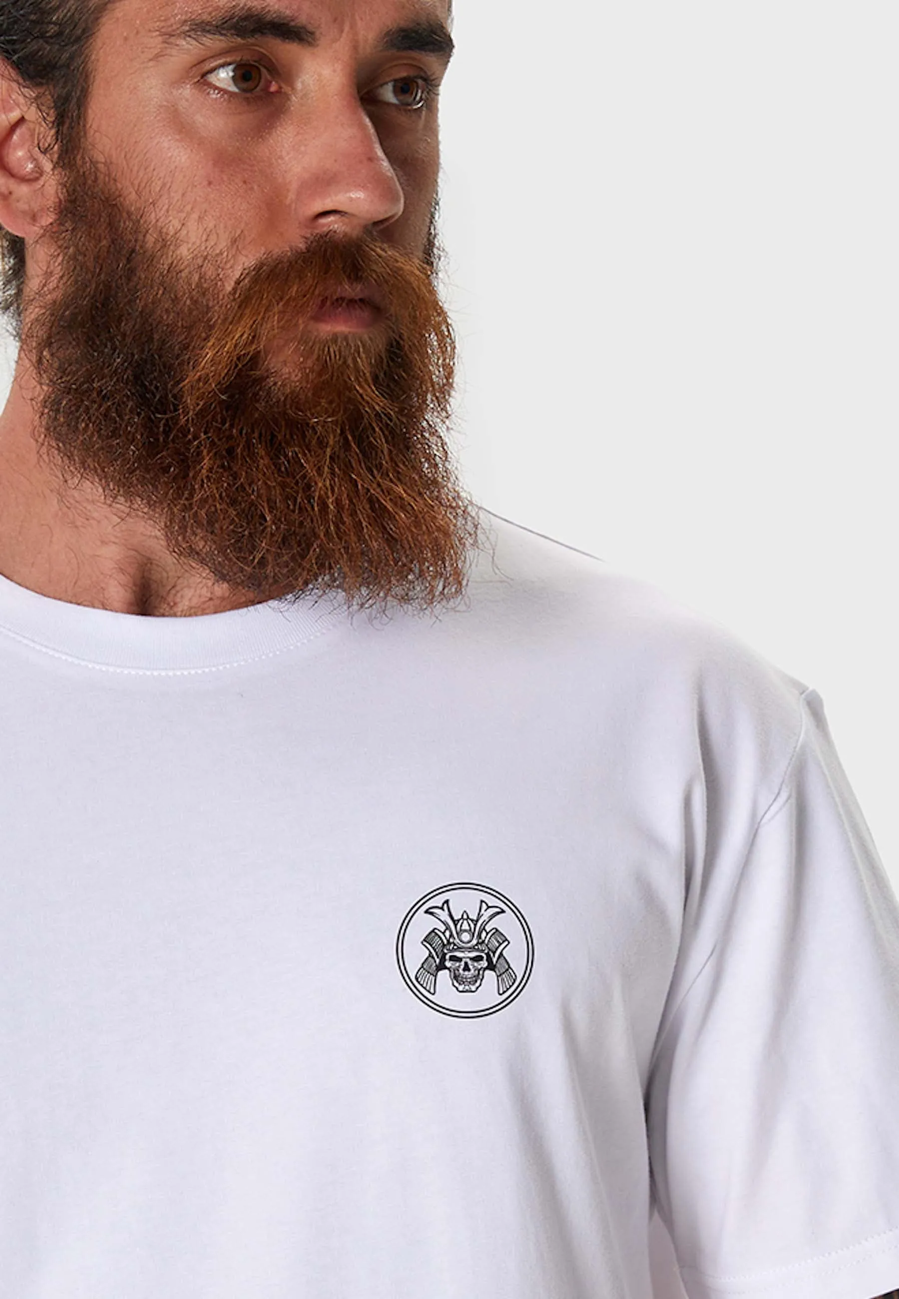 Oldskull Basic Samurai T-Shirt White