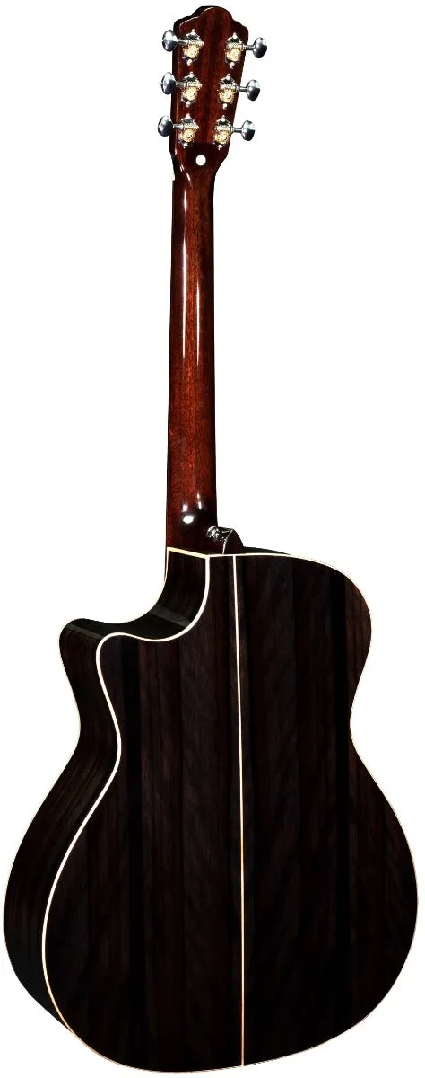 Rathbone R3ECE - No 3 Ebony Double Top Electro Cutaway