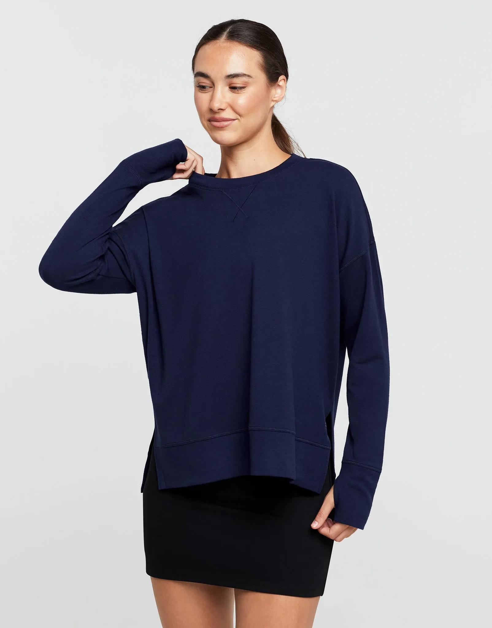 SHELBY Sweat - Navy Blue