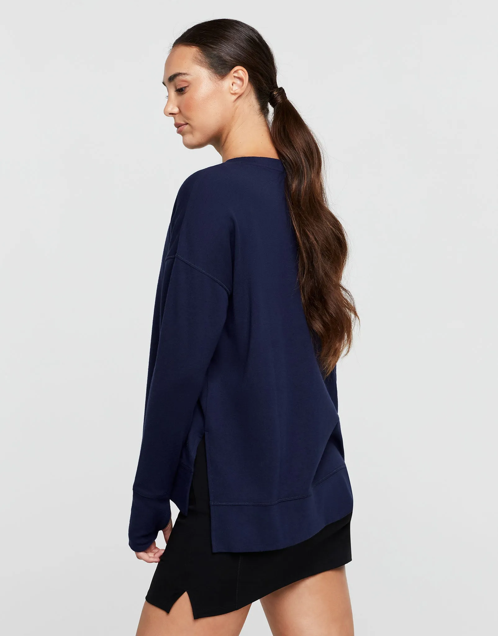 SHELBY Sweat - Navy Blue