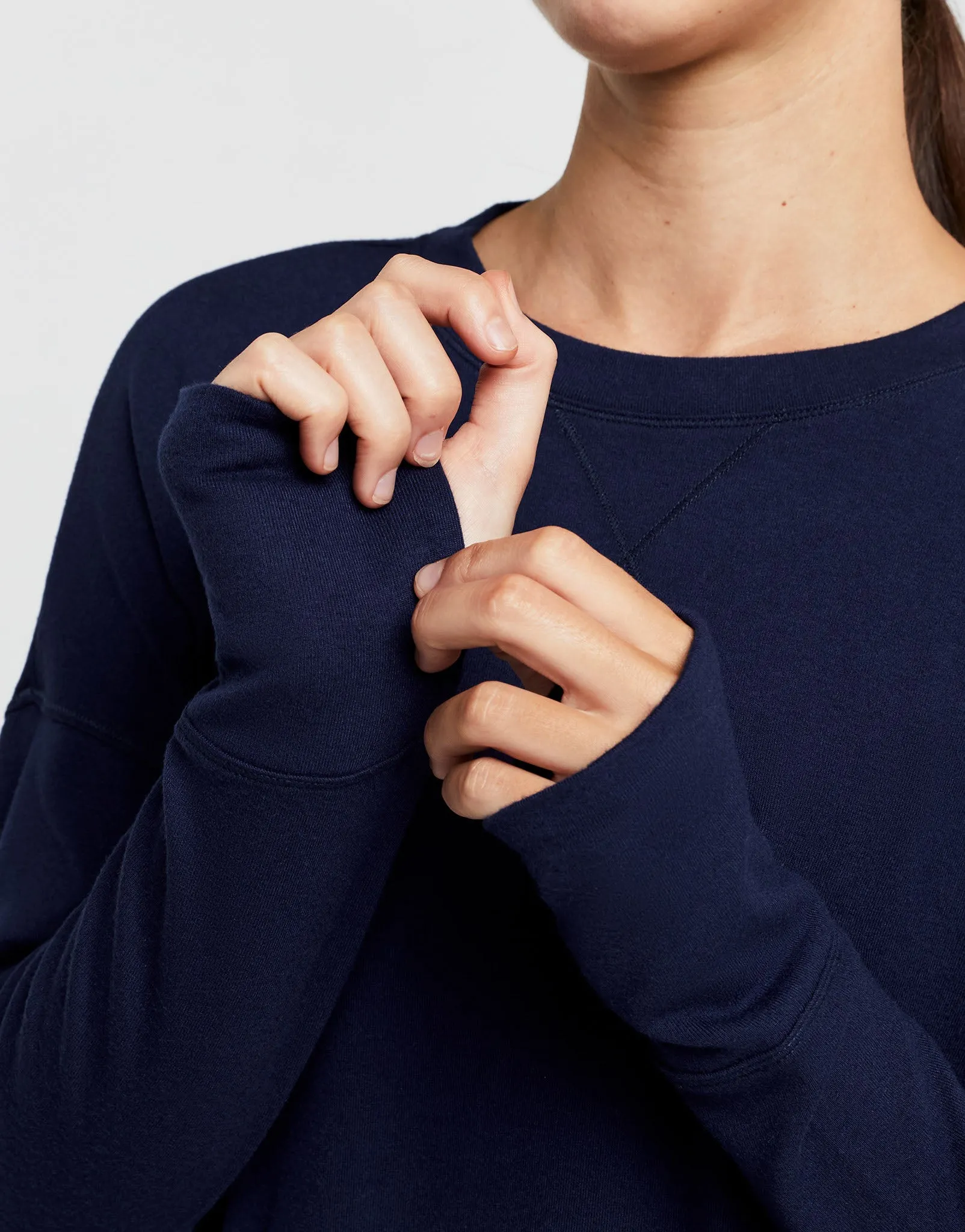 SHELBY Sweat - Navy Blue