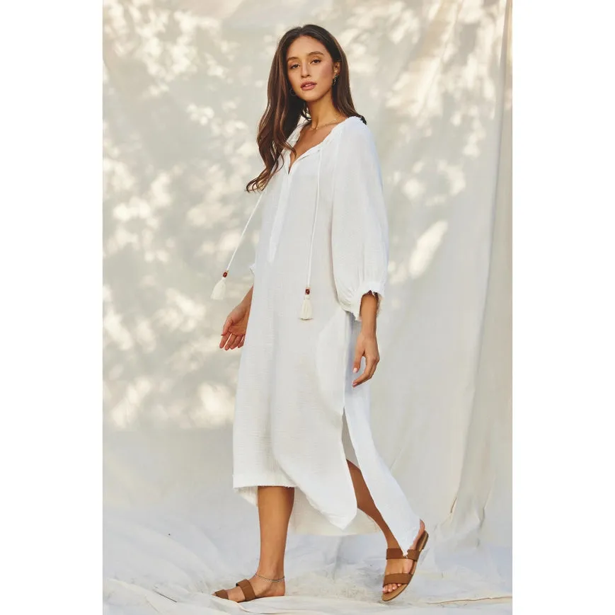 Venice Rlaxed Midi Dress