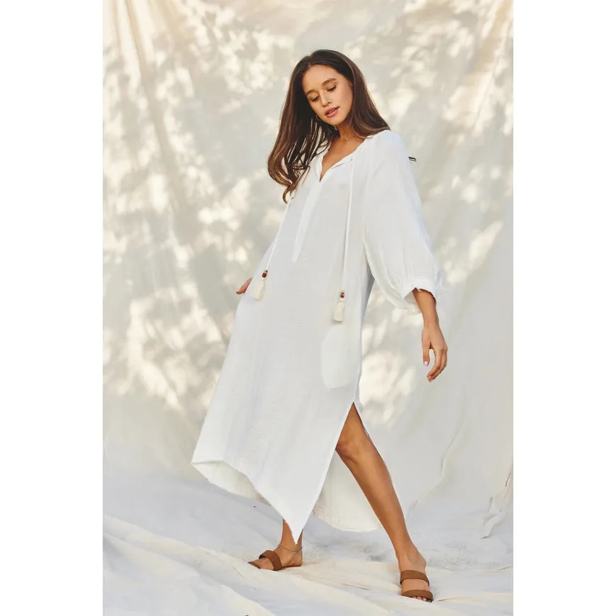 Venice Rlaxed Midi Dress